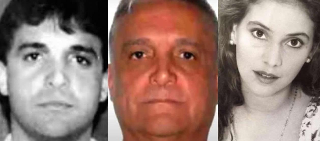 Jaime Saade en dos etapas de su vida, y Nancy Mestre.