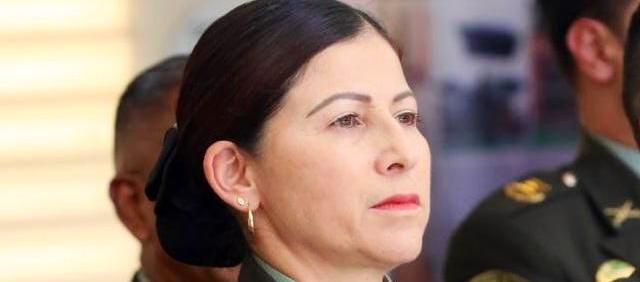 Sandra Patricia Hernández Garzón, Comandante de la Policía de Bogotá. 