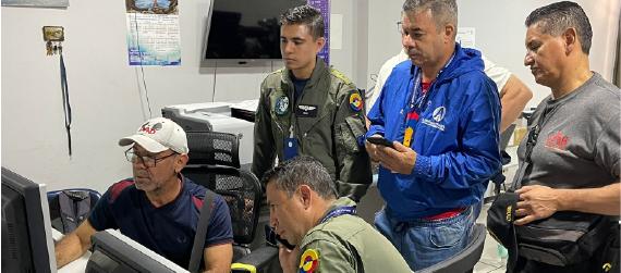 Personal de Aerocivil monitorea la zona de la aviioneta HK  2803