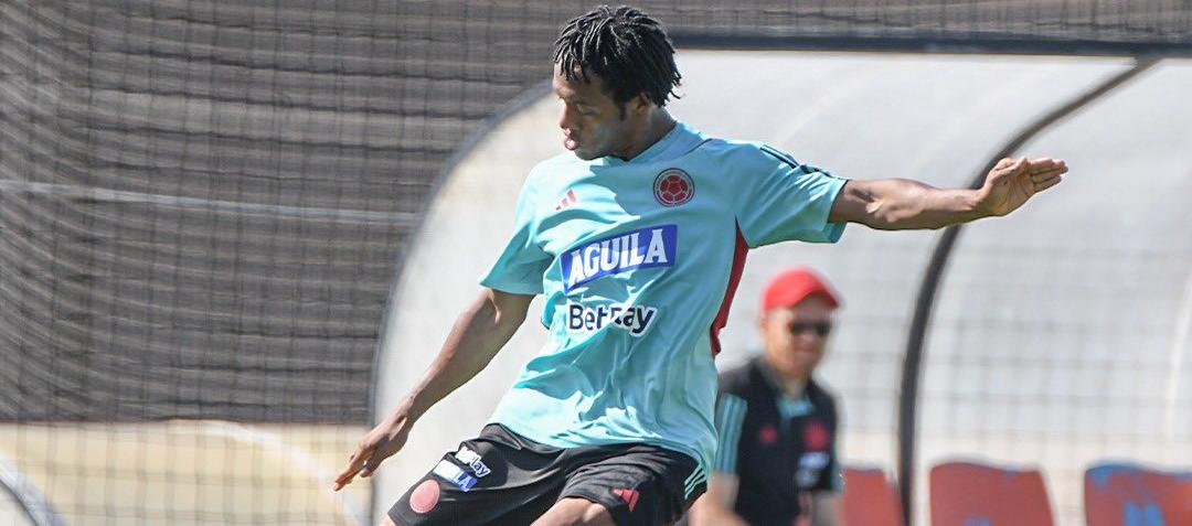 Juan Guillermo Cuadrado, mediocampista de la Selección Colombia. 