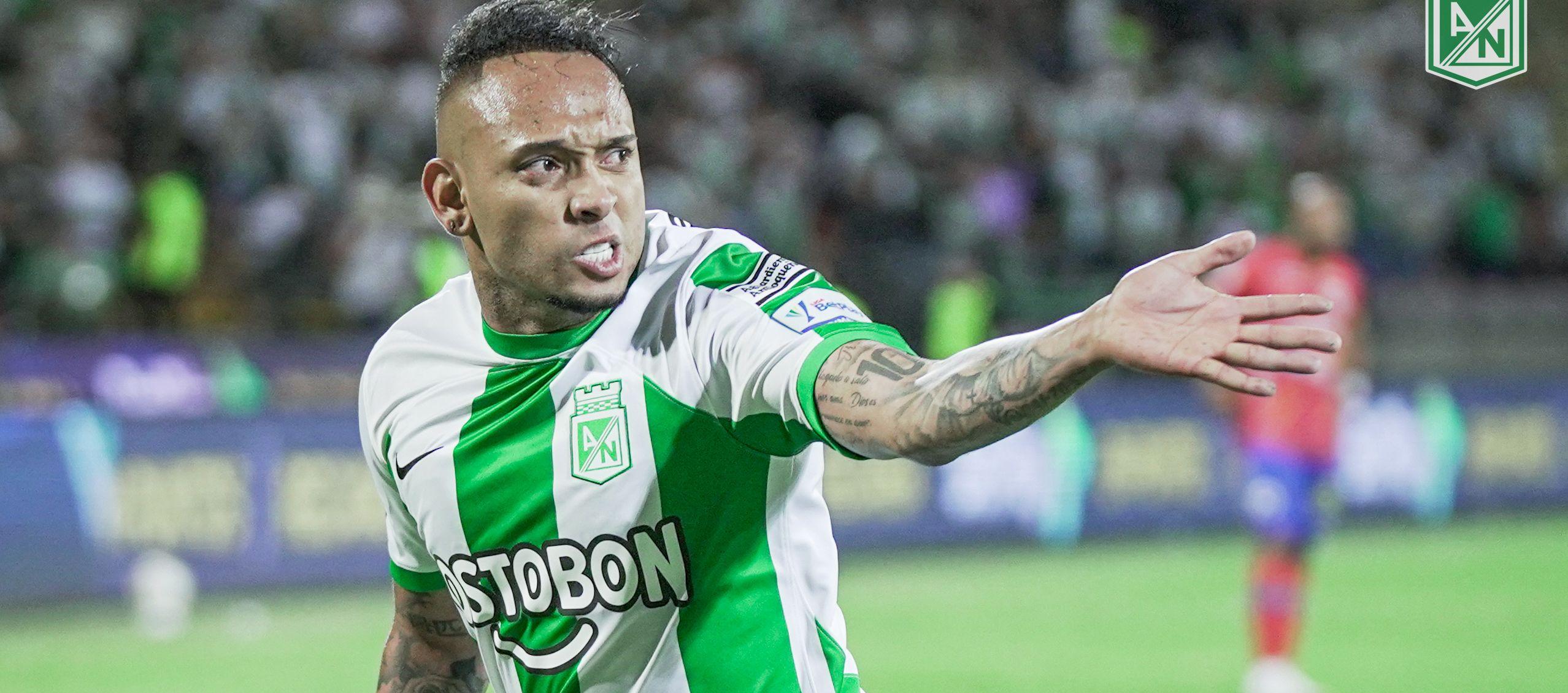 Jarlan Barrera nuevamente se convirtió en el héroe de Atlético Nacional.