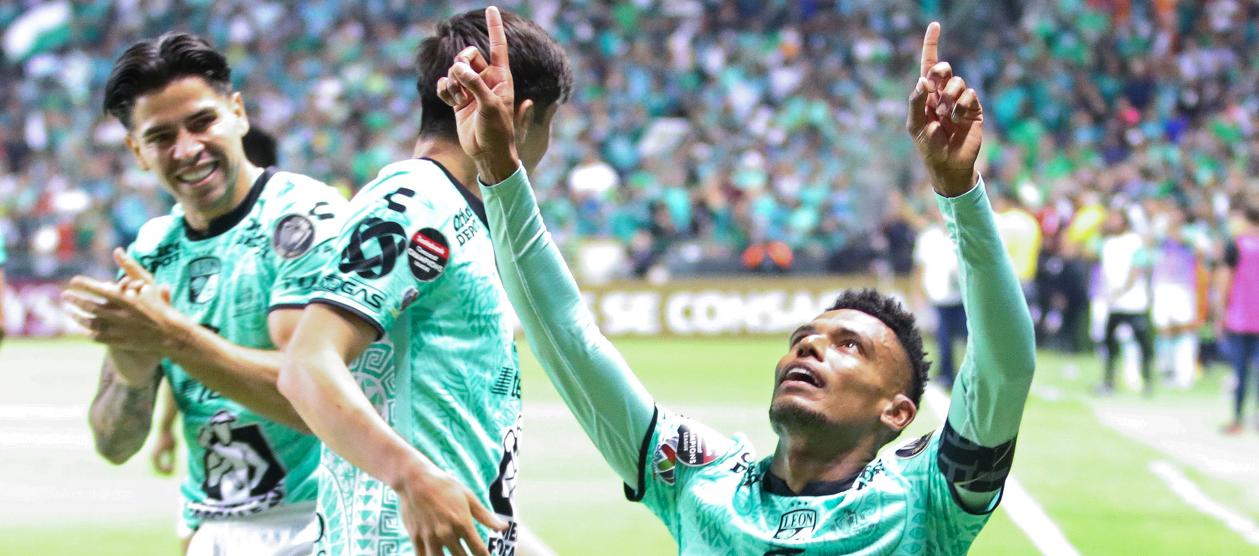 William Tesillo, con golpe de cabeza, puso el 1-0 a favor del León.