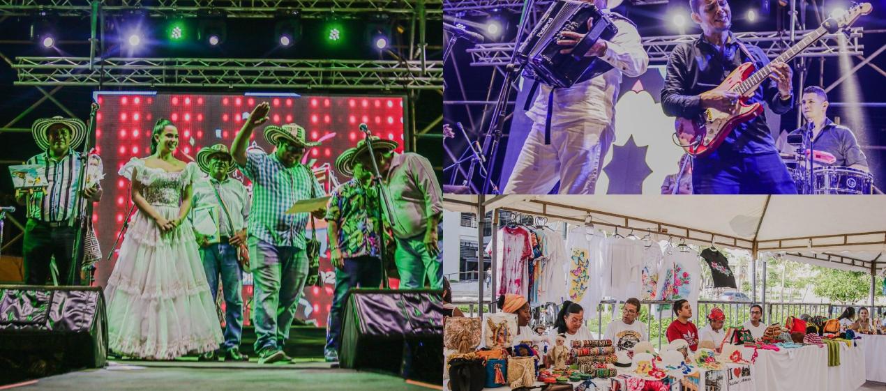 Diferentes actividades realizadas durante las fiestas patronales, en Soledad. 