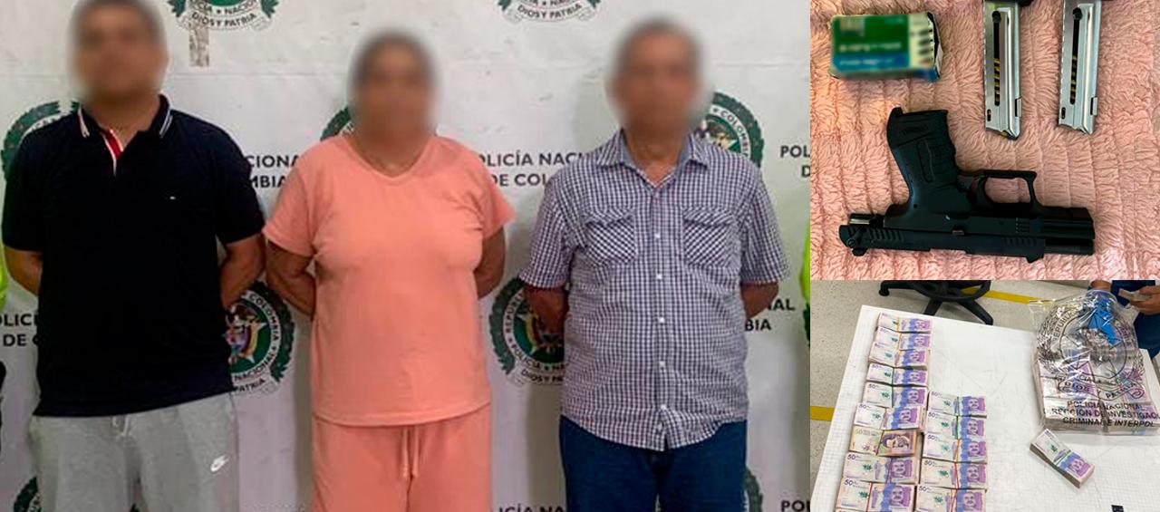 Presuntos testaferros de alias ‘Fritanga’