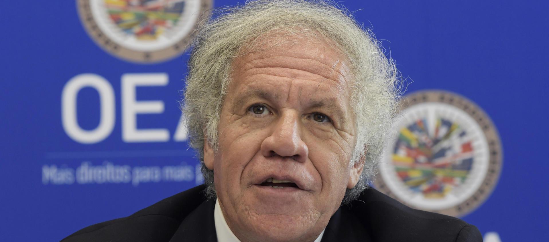 Luis Almagro, secretario general de la Organización de los Estados Americanos.