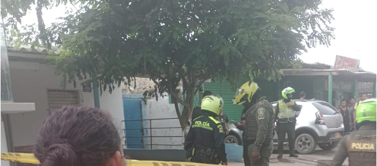 Una de las víctimas quedó muerta en el lugar de los hechos. 