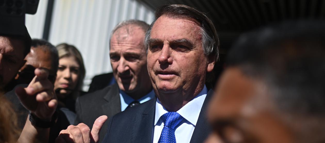 El expresidente brasileño, Jair Bolsonaro.
