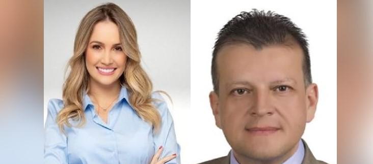 Senadora Ana María Castañeda y Representante Jairo Humberto Cristo.