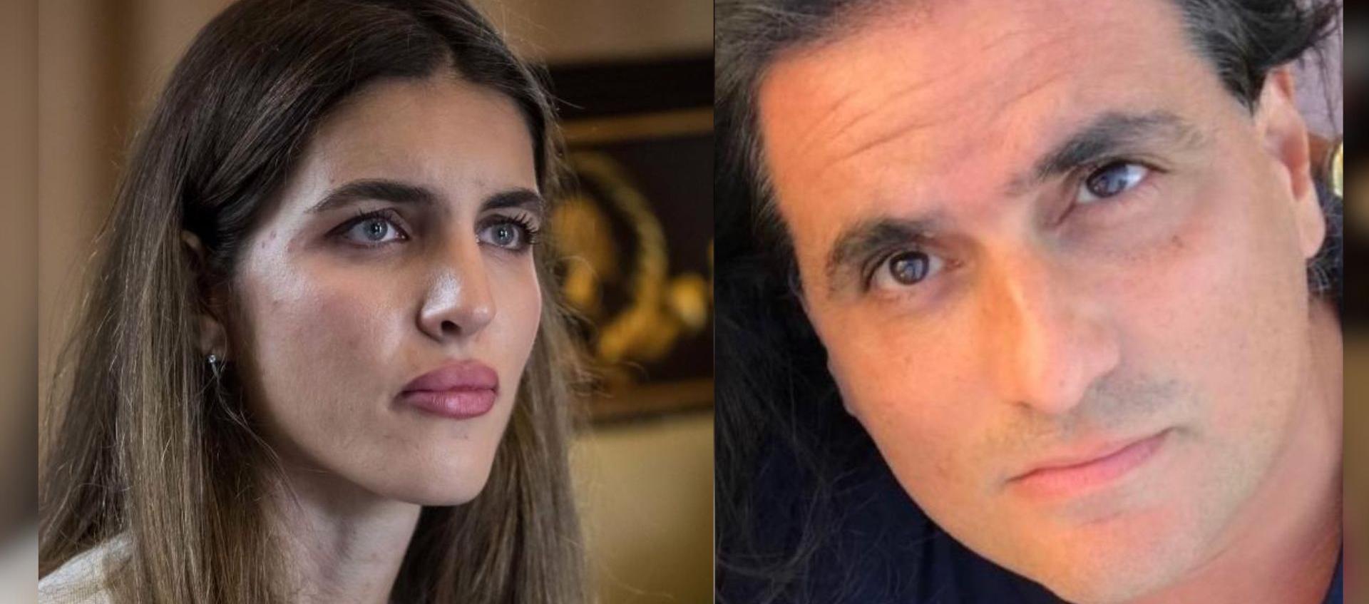 Camila Fabri y Alex Saab.