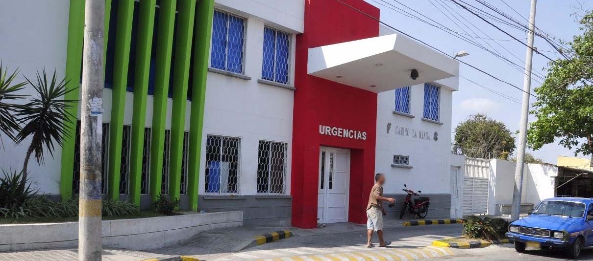 La niña fue llevada al Camino La Manga.