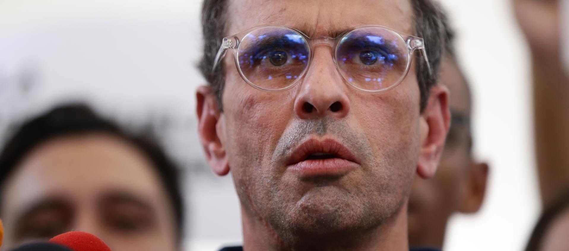 Exgobernador Henrique Capriles.