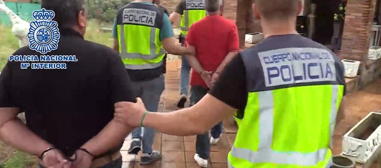 Capturados en España por tráfico de droga