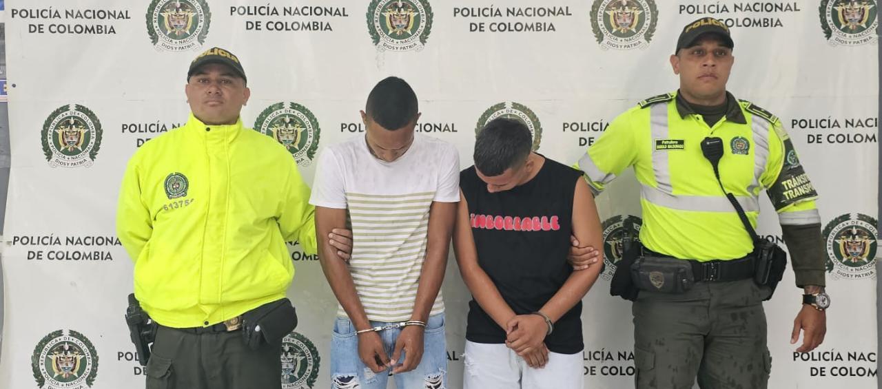 Presuntos integrantes de 'Los Piñudos'.