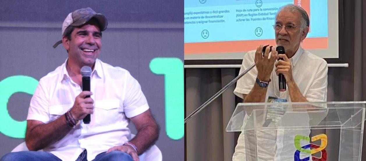 Alejandro Char y Eduardo Verano.