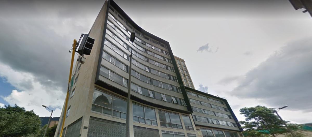Edificio de la Dian en Bogotá, donde se produjo la inspección del CTI.