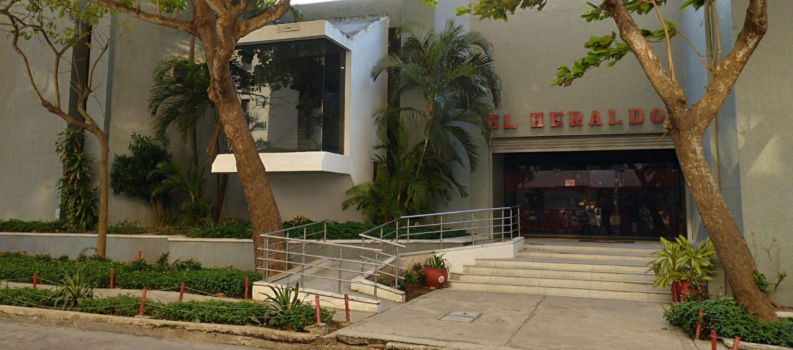 Fachada de El Heraldo.