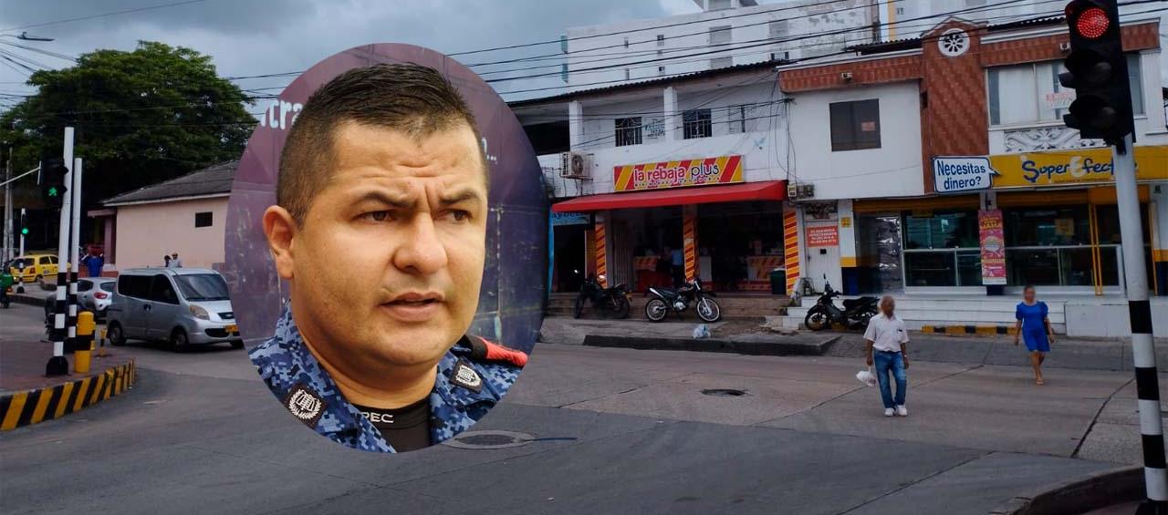 El líder sindical Homero Caballero y el sitio del atentado