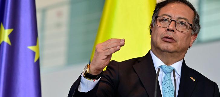 Gustavo Petro, presidente colombiano.