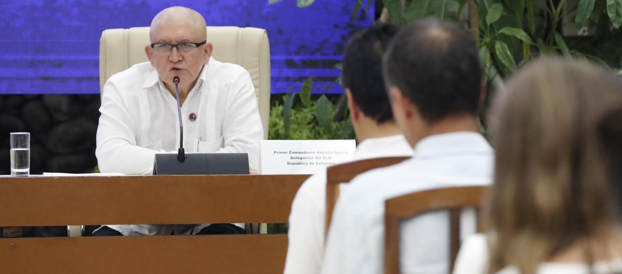 'Antonio García', cabecilla del ELN.