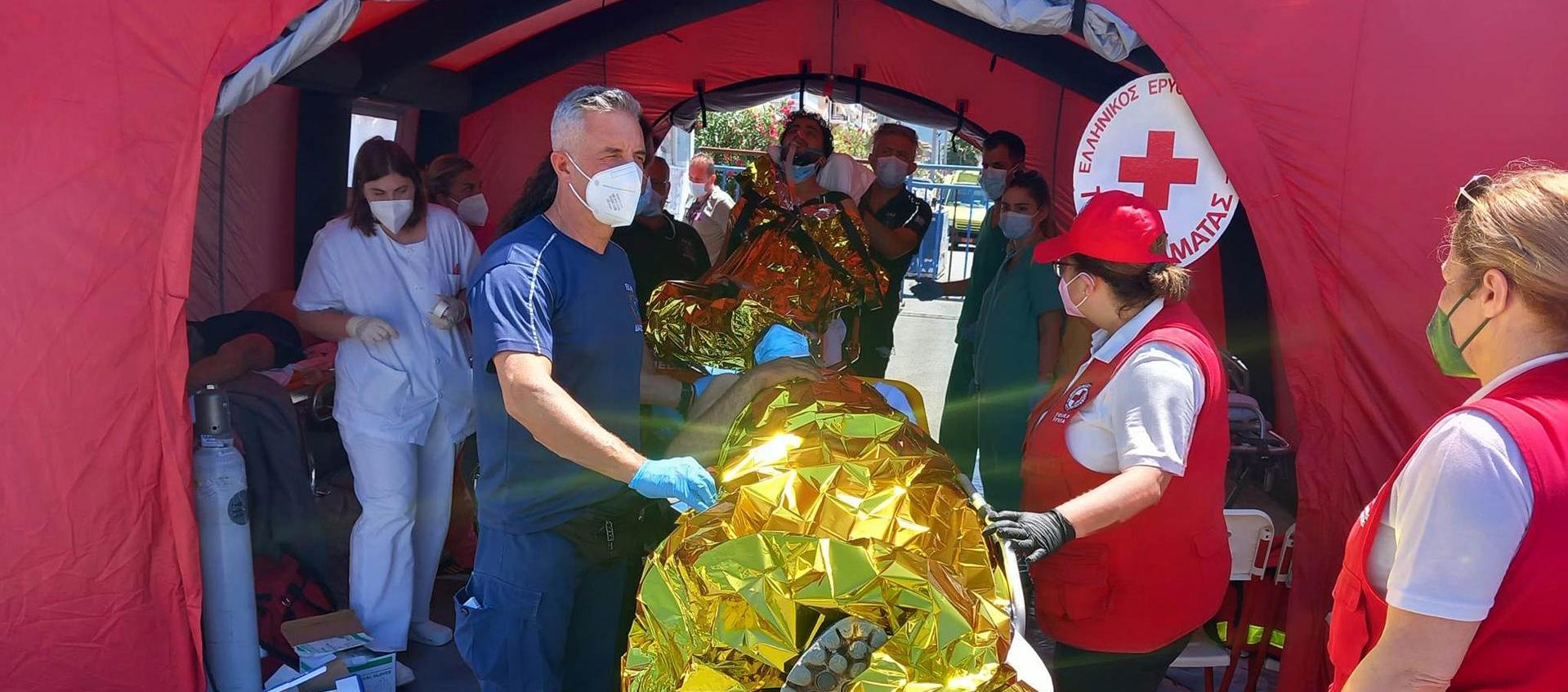 Naufragio en el Mar Jónico.