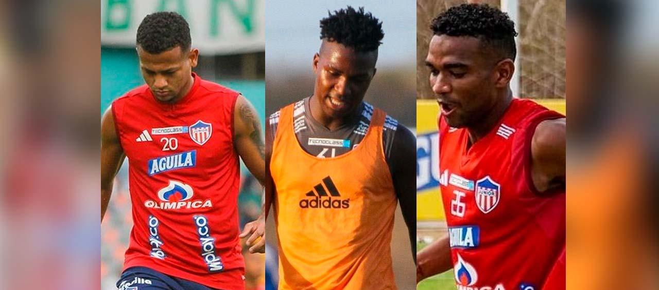 César Haydar, José Ortiz y Amaury Torralvo.