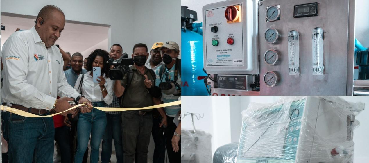 El Gobernador Everth Hawkins Sjogreen inauguró la Unidad Renal. 