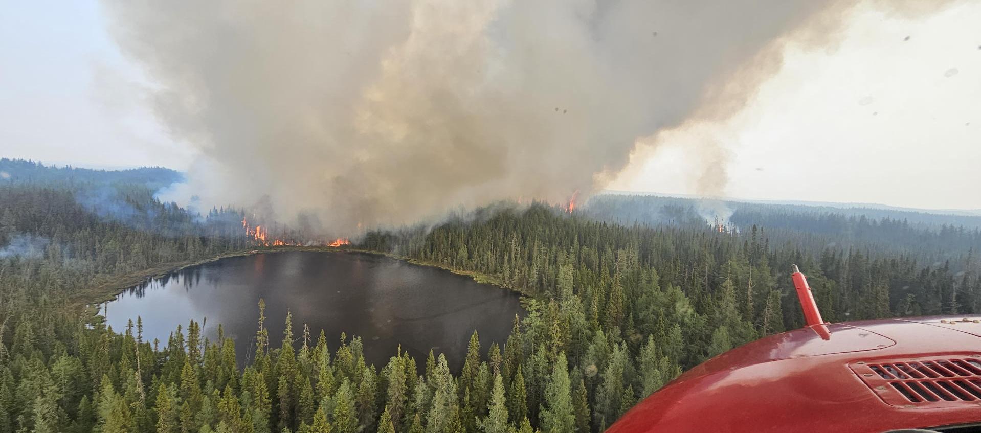 Incendios en Canadá.