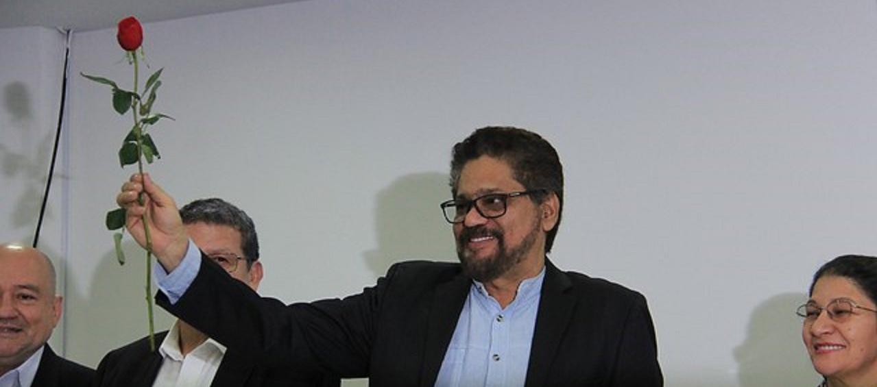 Iván Márquez cuando estuvo en el Senado de la República.