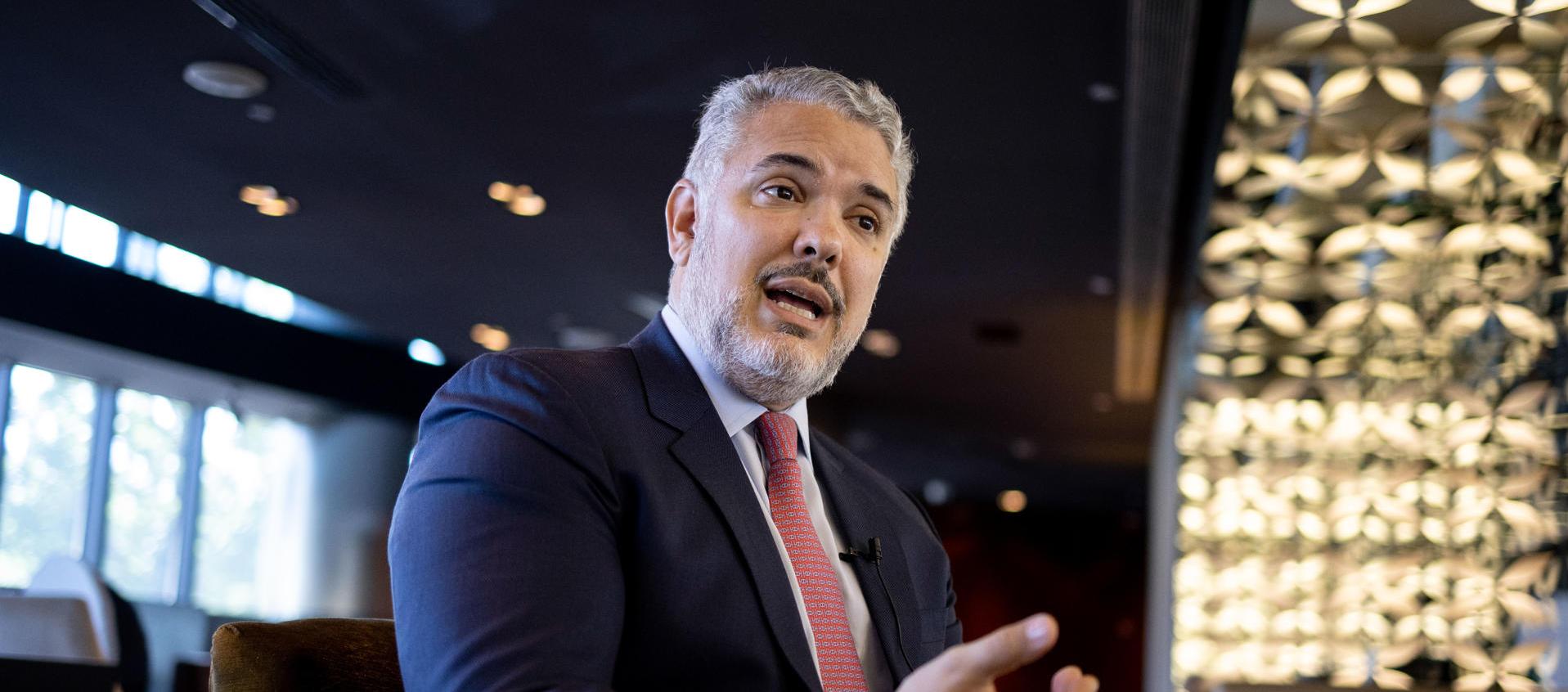 El expresidente Iván Duque