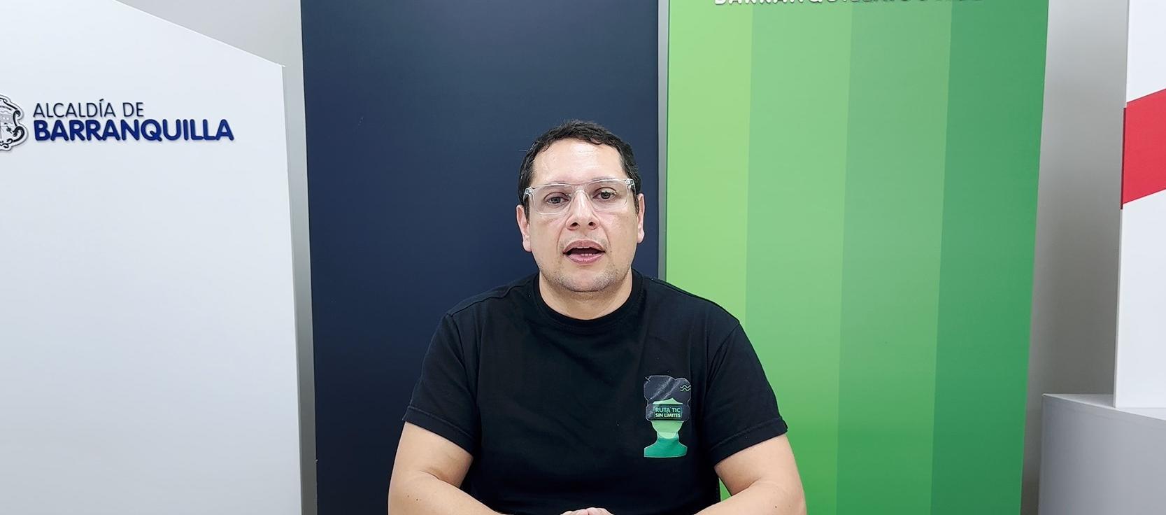 Jaime Criales, gerente distrital de las TIC.