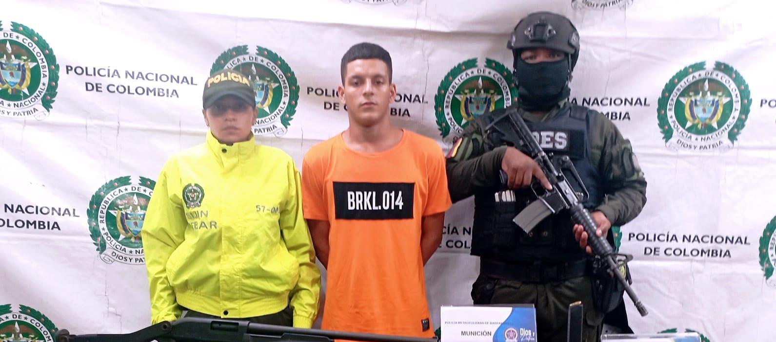 Jean Esneider Castro Baquero, el capturado.