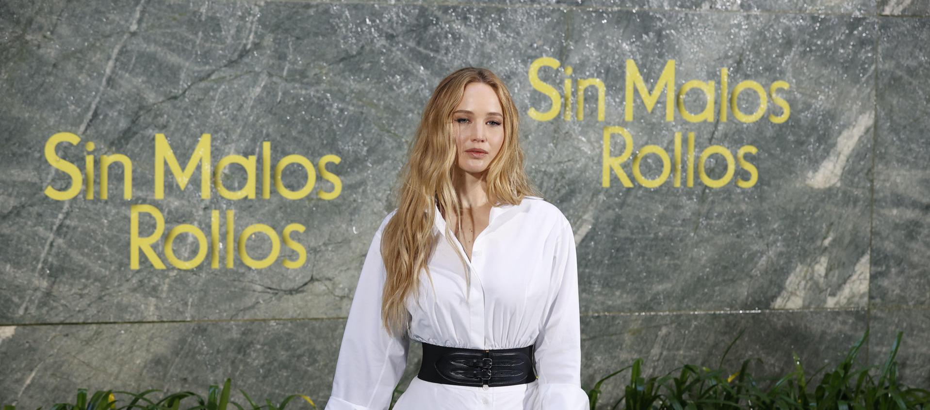 La actriz Jennifer Lawrence.