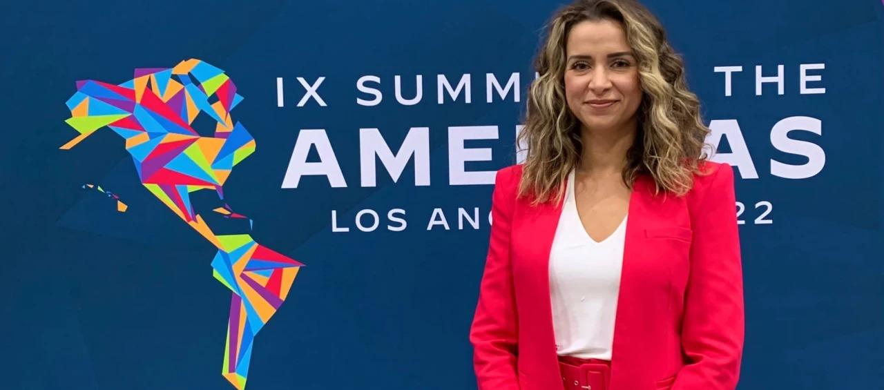 Kristina Rosales, portavoz del Departamento de Estado norteamericano.