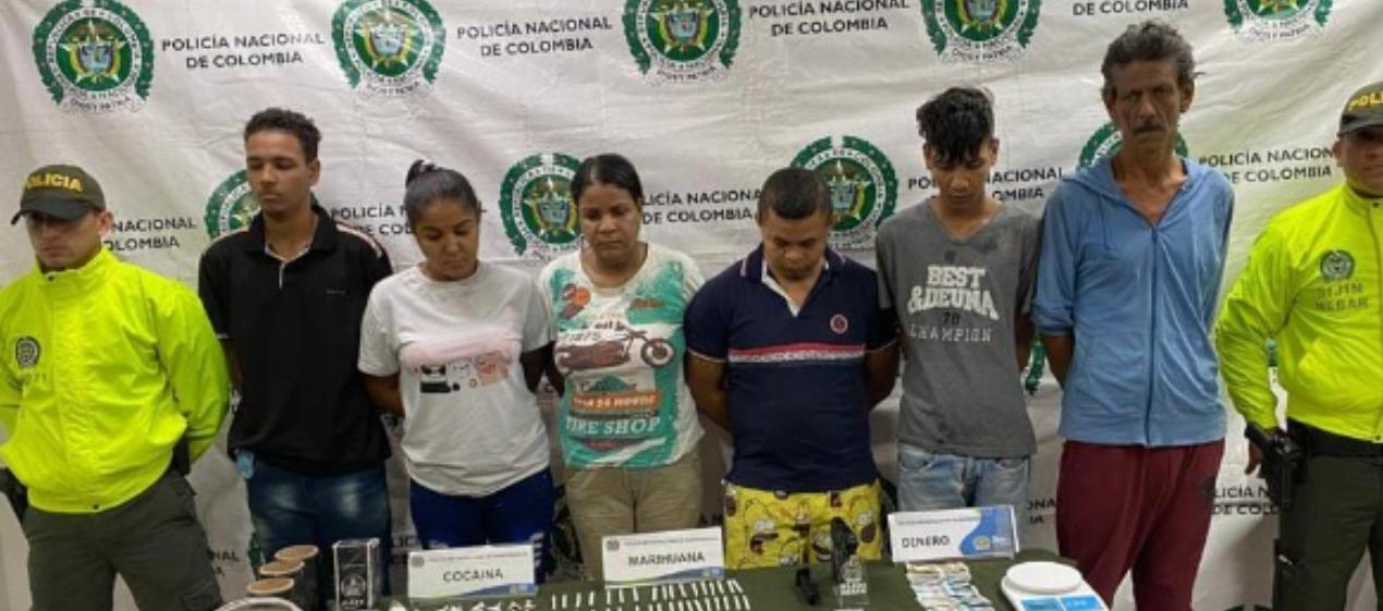 Las capturas fueron realizadas por la Policía. 