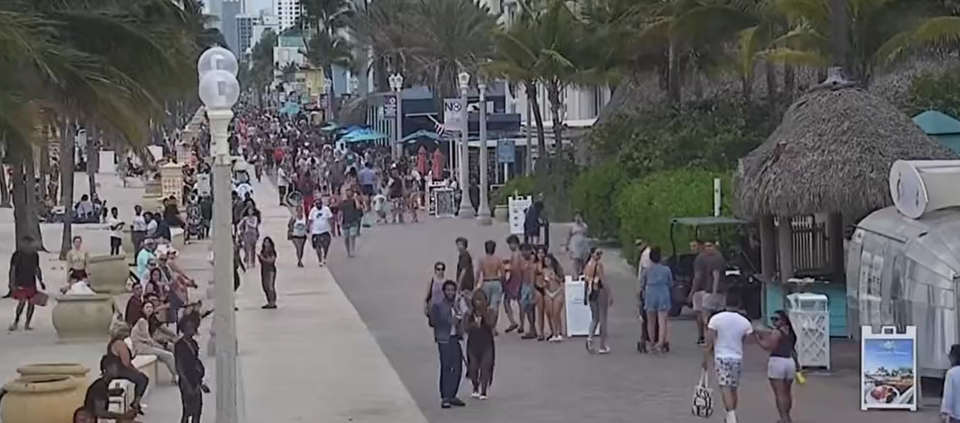 Lugar donde ocurrió el tiroteo. 