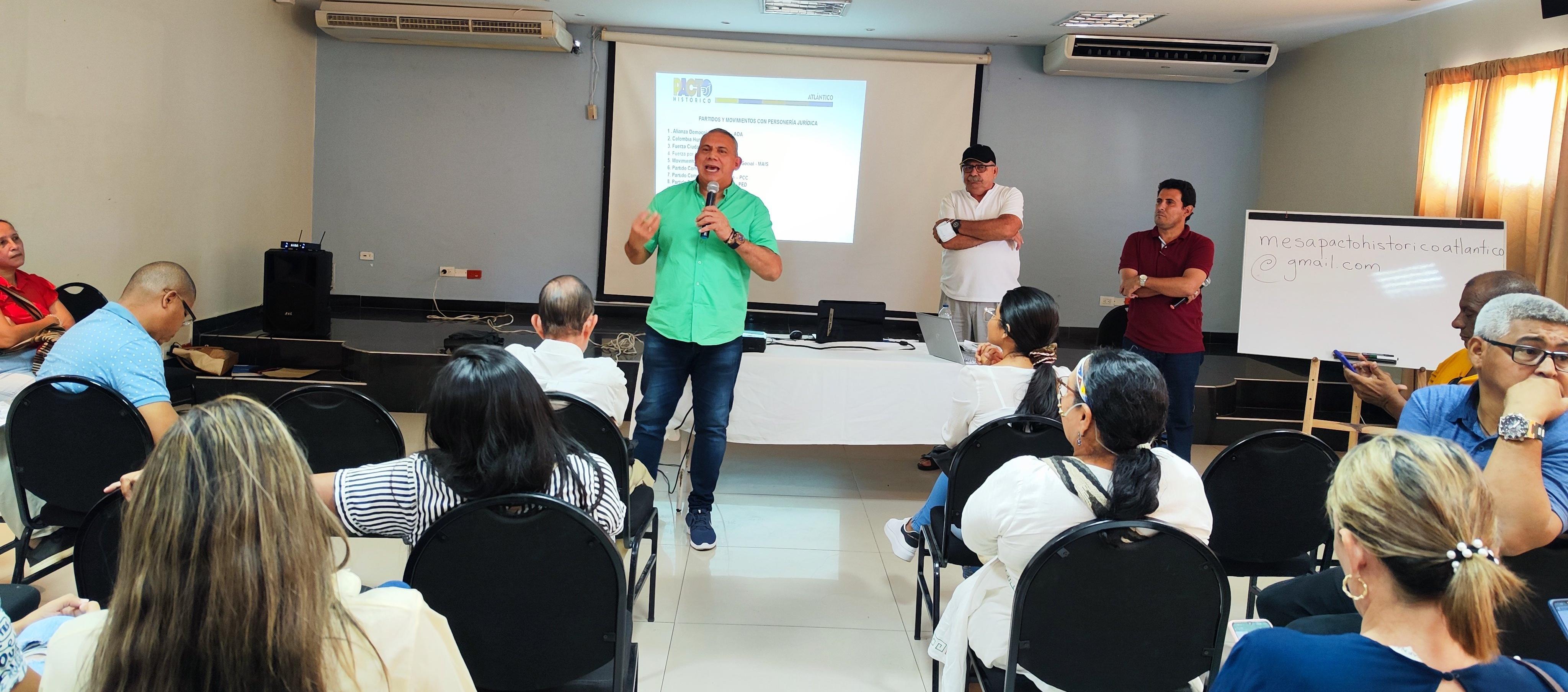 El precandidato a la Gobernación del Atlántico, Máximo Noriega.