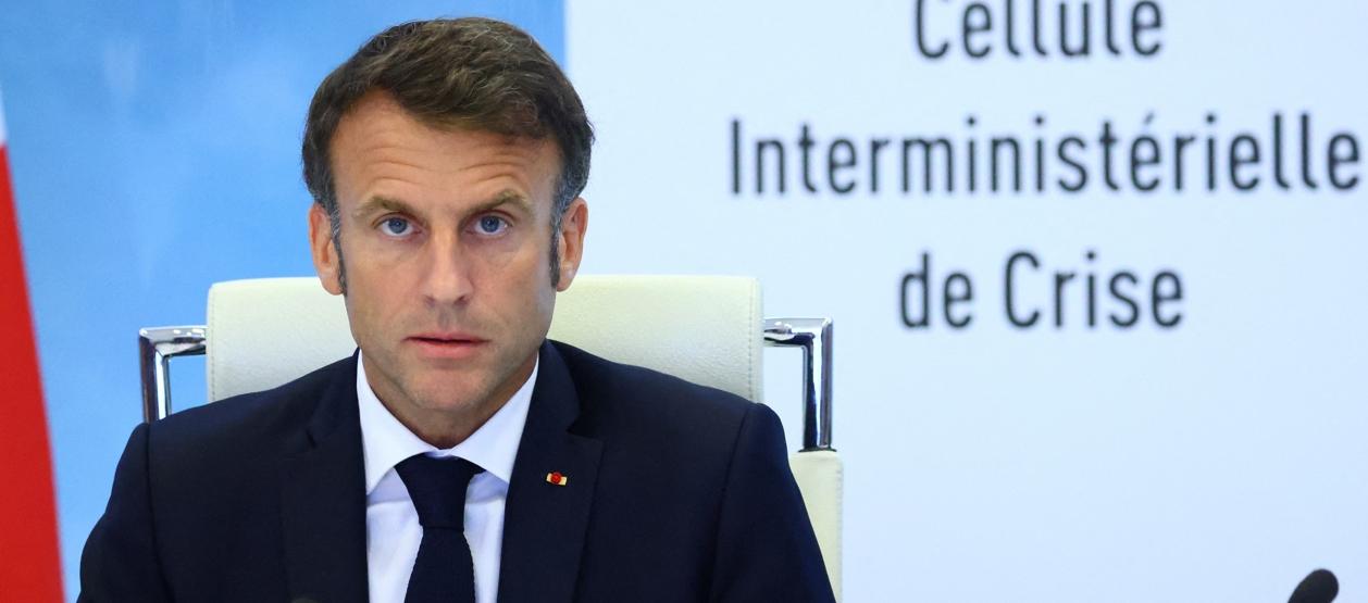 El presidente de Francia, Emmanuel Macron.