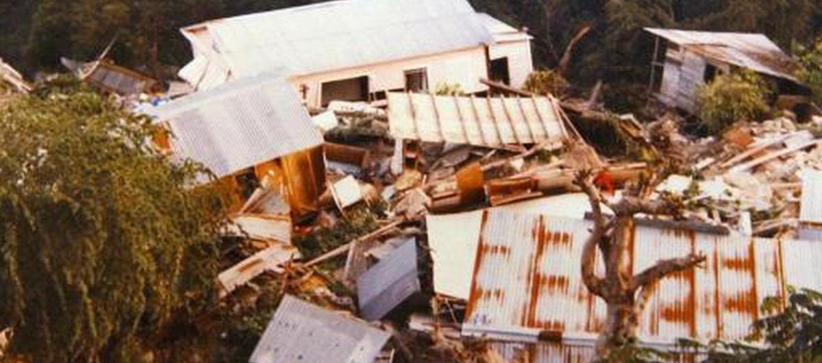 Tragedia de Mameyes en Puerto Rico.