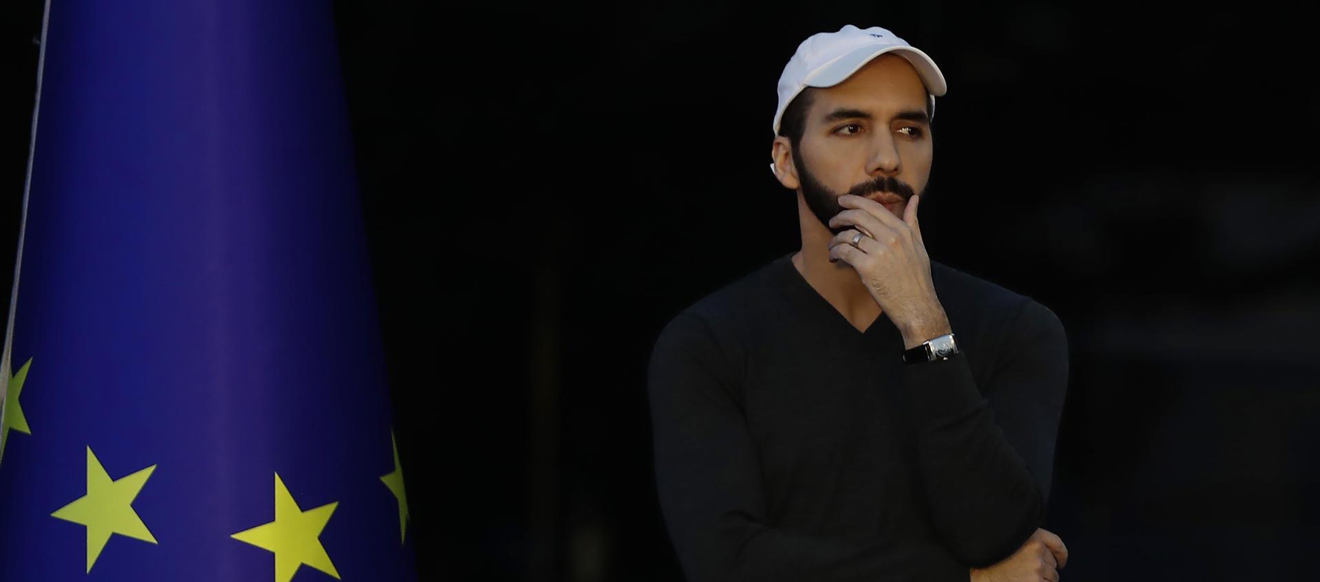 El presidente de El Salvador, Nayib Bukele.