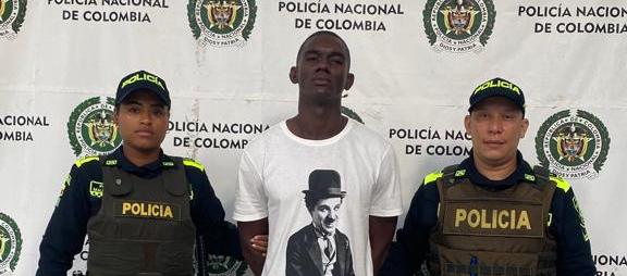 Capturado Omar Alfredo Pérez Cassiani, por homicidio en el Barrio La Esmeralda.