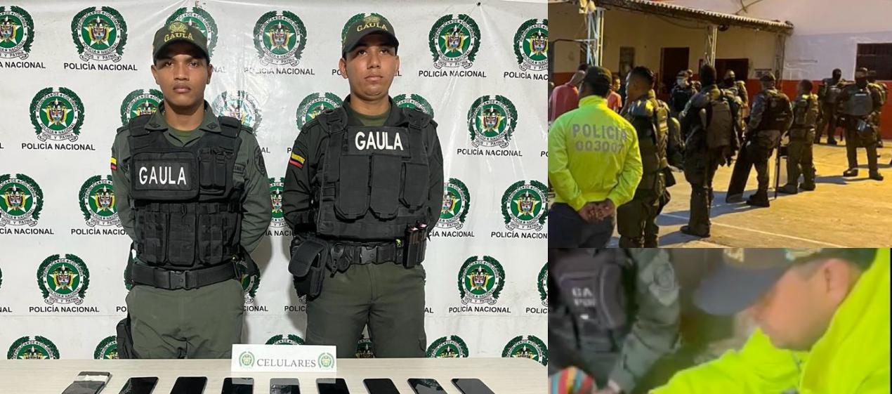 Operativos contra la extorsión en Barranquilla. 