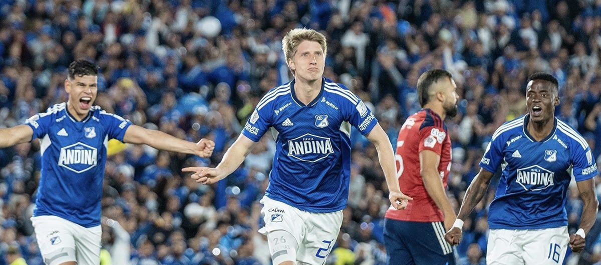 Millonarios se impuso de local ante el Independiente Medellín. 