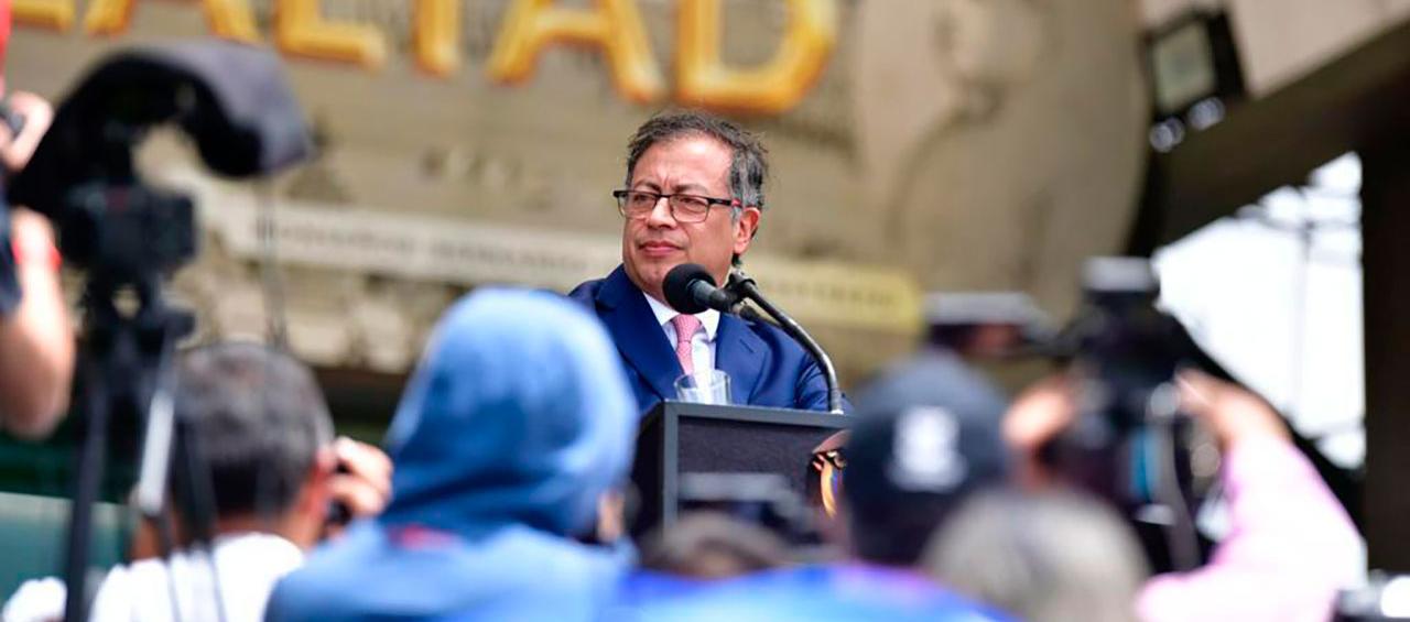 El Presidente de la República, Gustavo Petro.
