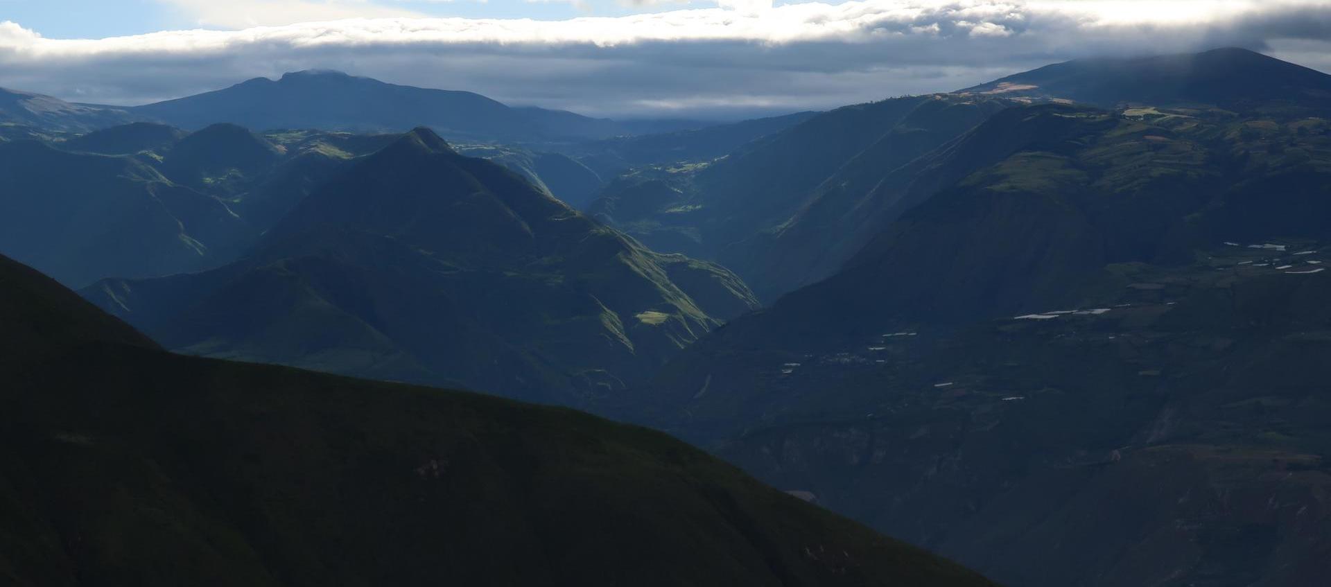 La "Montaña de Luz" en Ecuador.