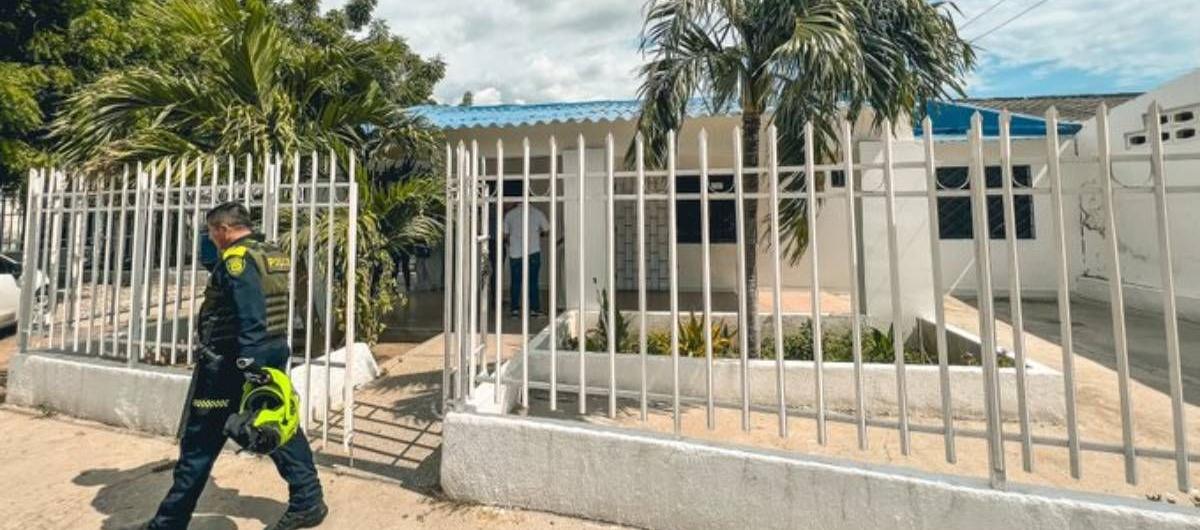 Puesto de salud donde ocurrieron los hechos. 