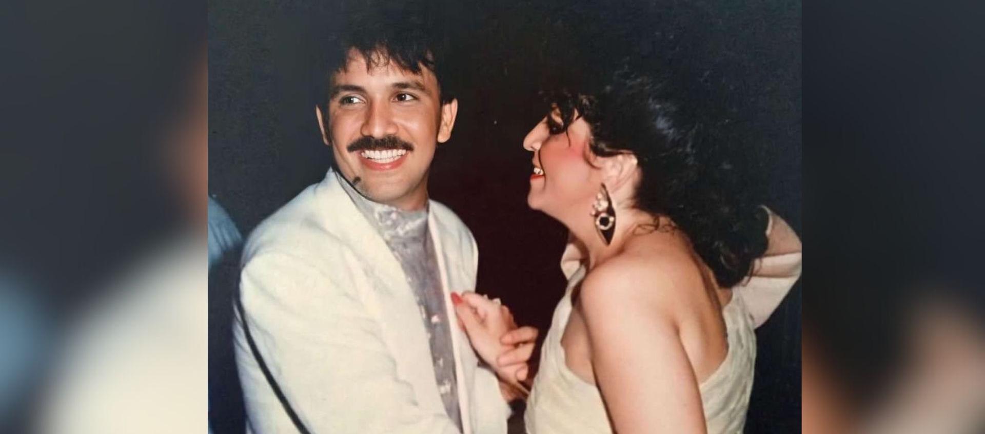 Rafael Orozco y su esposa Clara Cabello.