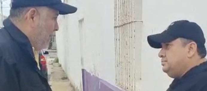 Momento de la captura del concejal Jairo Samper.