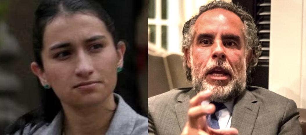 Laura Sarabia y Armando Benedetti.