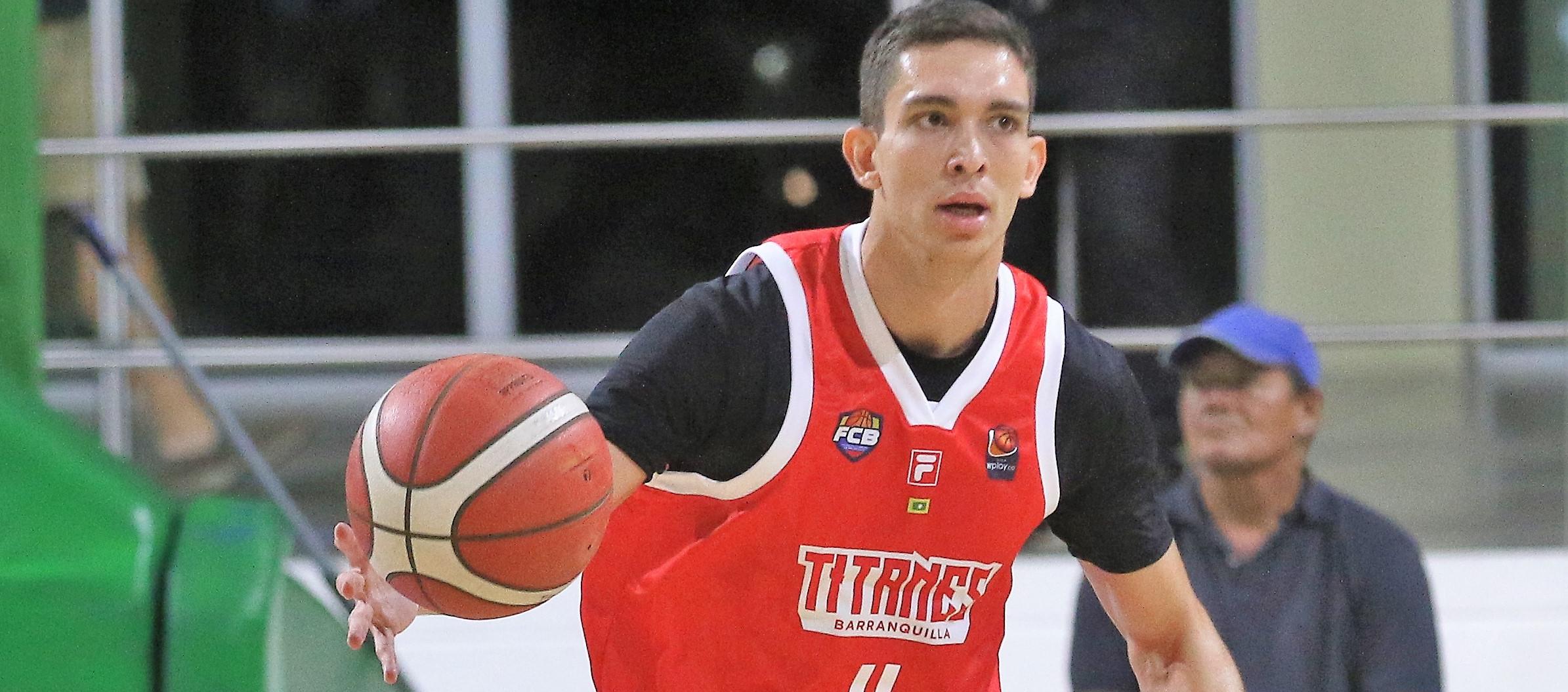 El argentino Andrés Jaime, jugador de Titanes 