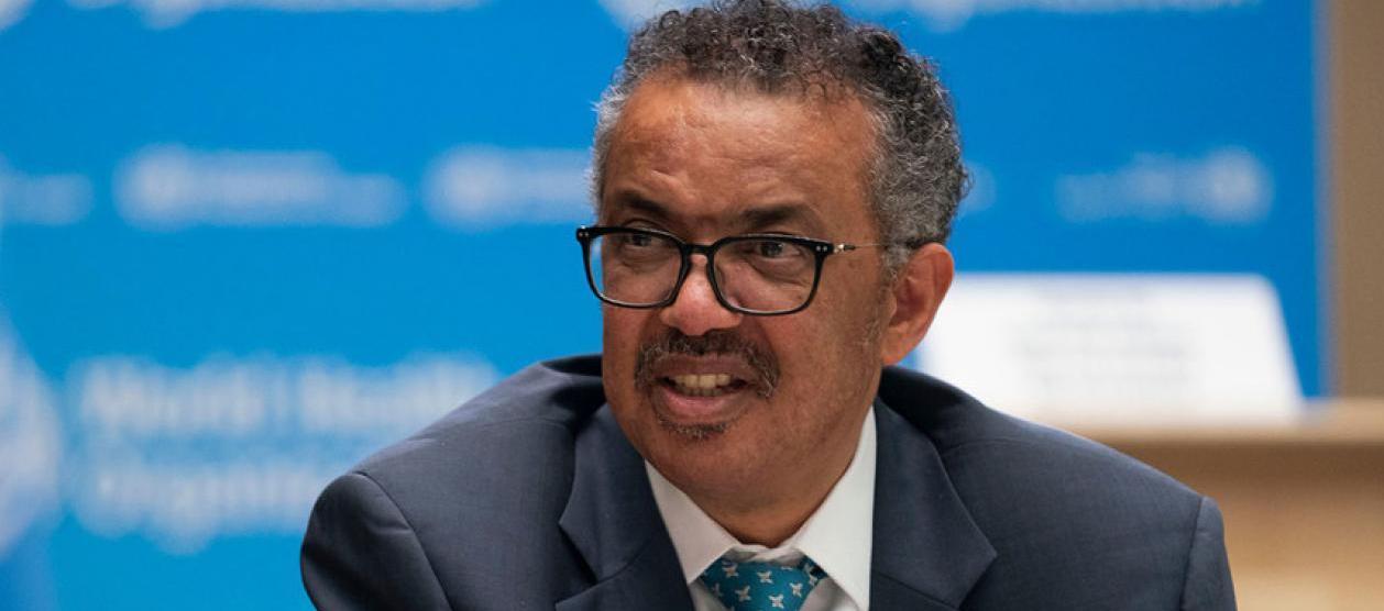 Tedros Adhanom, Director General de la OMS.